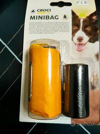 Dispenser sacchetti cane Croci Minibag nuovo