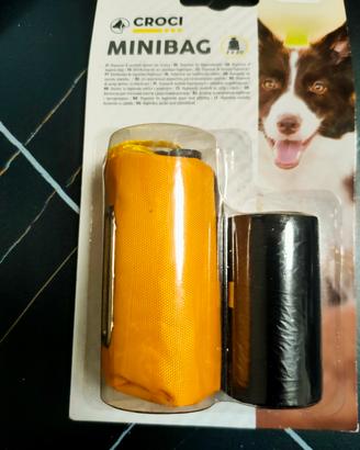 Dispenser sacchetti cane Croci Minibag nuovo