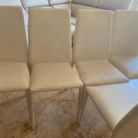 Sedie Malik 6 sedie ecopelle