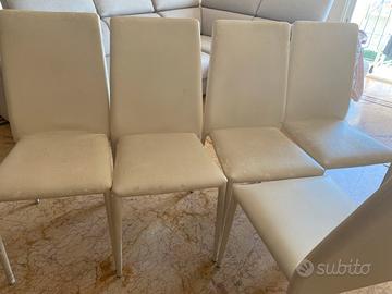Sedie Malik 6 sedie ecopelle