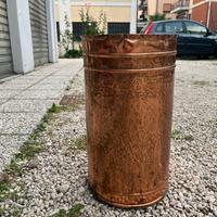 Portaombrelli in rame vintage