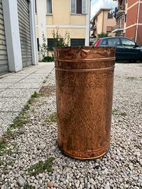 Portaombrelli in rame vintage