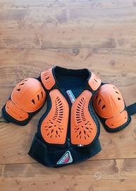 Gilet protezione moto bambino