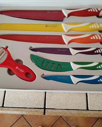 set coltelli antiaderenti