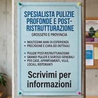 Pulizie profonde