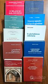 Lotto 10 libri di Diritto e Procedura Civile CEDAM