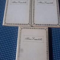 3 album francobolli con francobolli assortiti