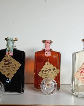 Collezione liquori Stock  anni settanta vintage