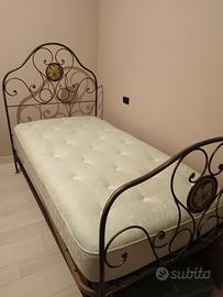 letto ferro battuto anni 1800