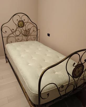 letto ferro battuto anni 1800