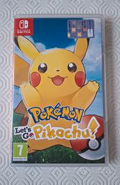 Pokemon Let's go Pikachu Nintendo Switch
