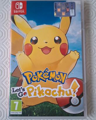 Pokemon Let's go Pikachu Nintendo Switch