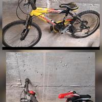 bici 16 e 20 pollici