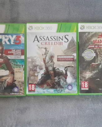 Lotto Giochi Xbox 360