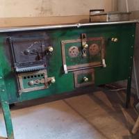 Stufa a legna vintage 