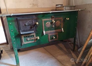 Stufa a legna vintage 