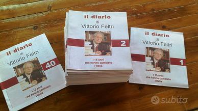 IL DIARIO DI VITTORIO FELTRI - RACCOLTA COMPLETA