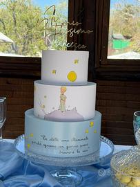 Torta scenografica bambino Piccolo Principe