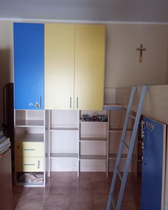 Camera con letto a ponte