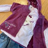 Completo per bambina(24m) - Gonna,maglietta,giacca