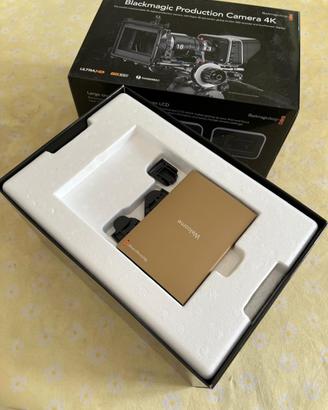 Black Magic Production Camera 4k + accessori