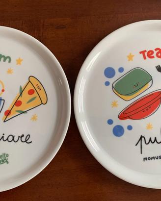 Set 2 piatti pizza svelto Momusso 31 cm x Svelto