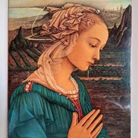 Stampa su legno Madonna. Arte sacra. Filippo Lippi