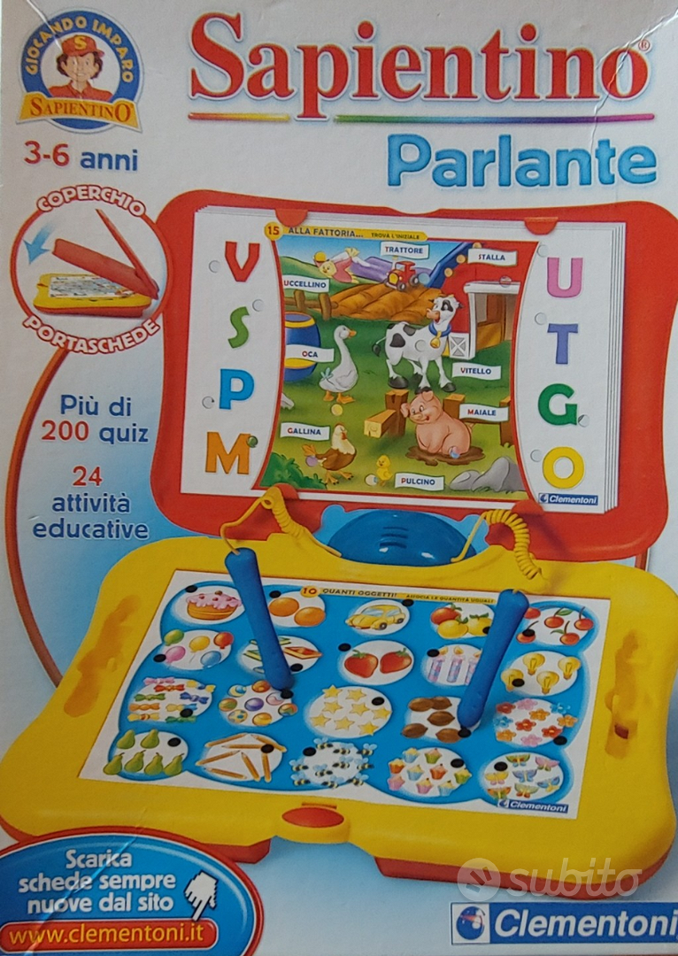 Sapientino Clementoni Basic La casa di Topolino con penna elettronica e 200  quiz