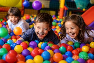 Palline in Plastica Morbida x Playground e Piscine