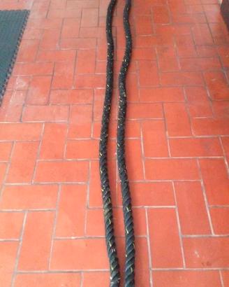 BATTLE ROPE + CLUBBELL E HAMMERGYM