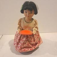 Bambola meccanica orientale vintage