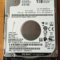 Hard drive 1 TB western Digital