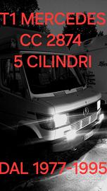 Altro Mercedes t1 5 cilindri cc 2974 da collezione