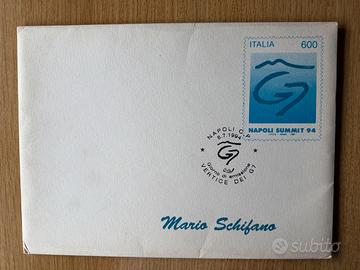 Mario Schifano, Napoli Summit 1994. Vertice dei G7