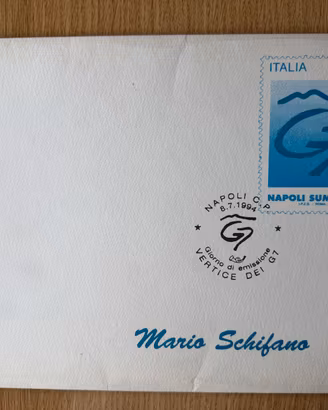 Mario Schifano, Napoli Summit 1994. Vertice dei G7