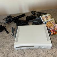 Xbox 360 + Kinect + Dragon Ball Raging Blast e Acc
