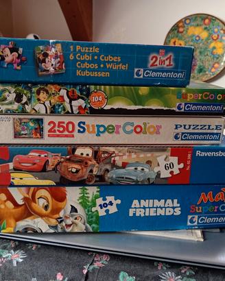 lotto puzzle Disney Clementoni 