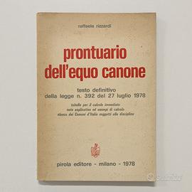 Prontuario dell'Equo Canone - 1978
