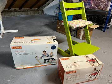 Tripp trapp + newborn set + baby set