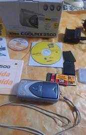 FOTOCAMERA DIGITALE VINTAGE NIKON COOLPIX  3500