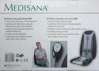 Sedile massaggiante Medisana Shiatsu RBO
