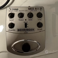 Behringer V-Tone Bass BDI21 Amp Modeler