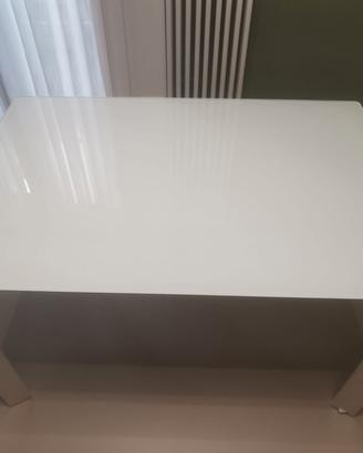 Tavolo Bontempi Niko allungabile vetro extrawhite