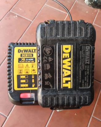 Caricabatteria DeWalt DCB 115 + batteria dcb 187