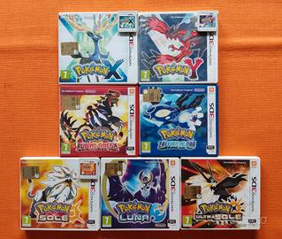 Videogiochi sesta e settima generazione Pokémon 