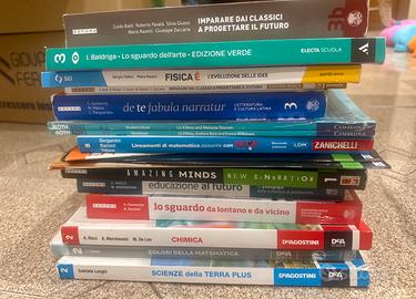 Libri scolastici scuole superiori – metà prezzo