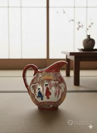 Piccola brocca in porcellana giapponese Satsuma 