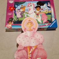 Puzzle Bambina"La Ballerina con il Fiore"e "Nella"