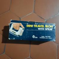 mini ferro da stiro da viaggio vintage