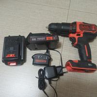trapano batteria 18 v black deker